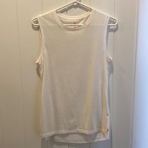 Cream Lucy tank top